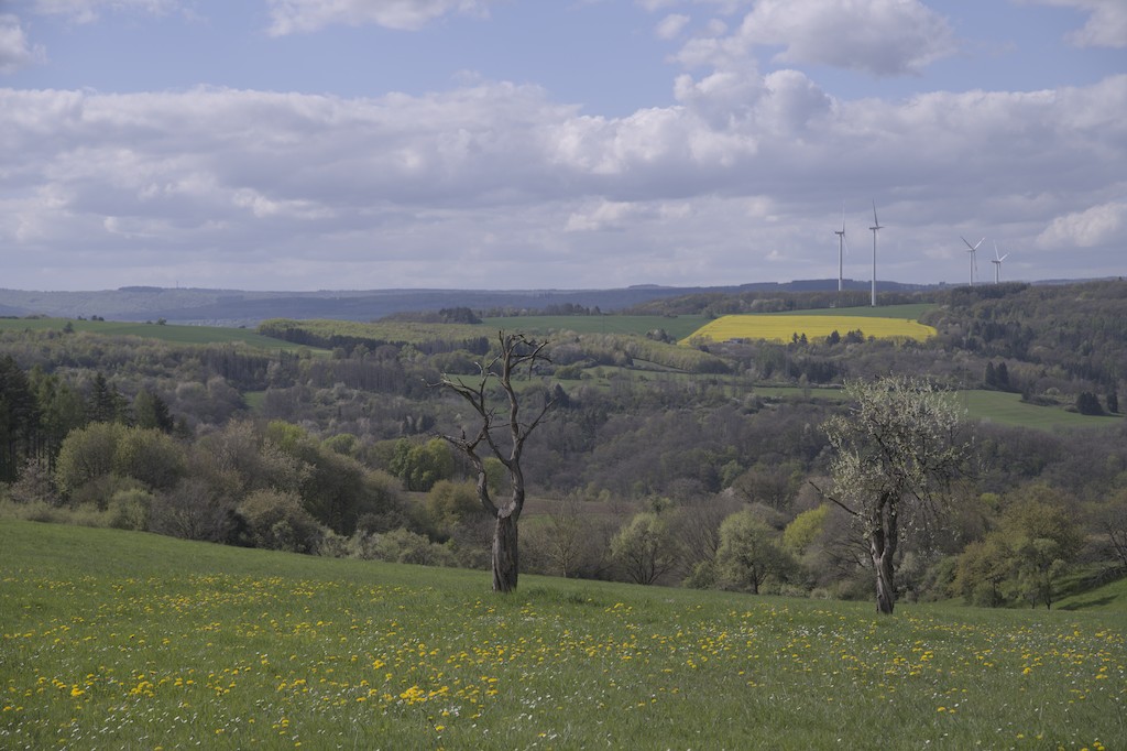 Erste Etappe des Nahe-Steigs